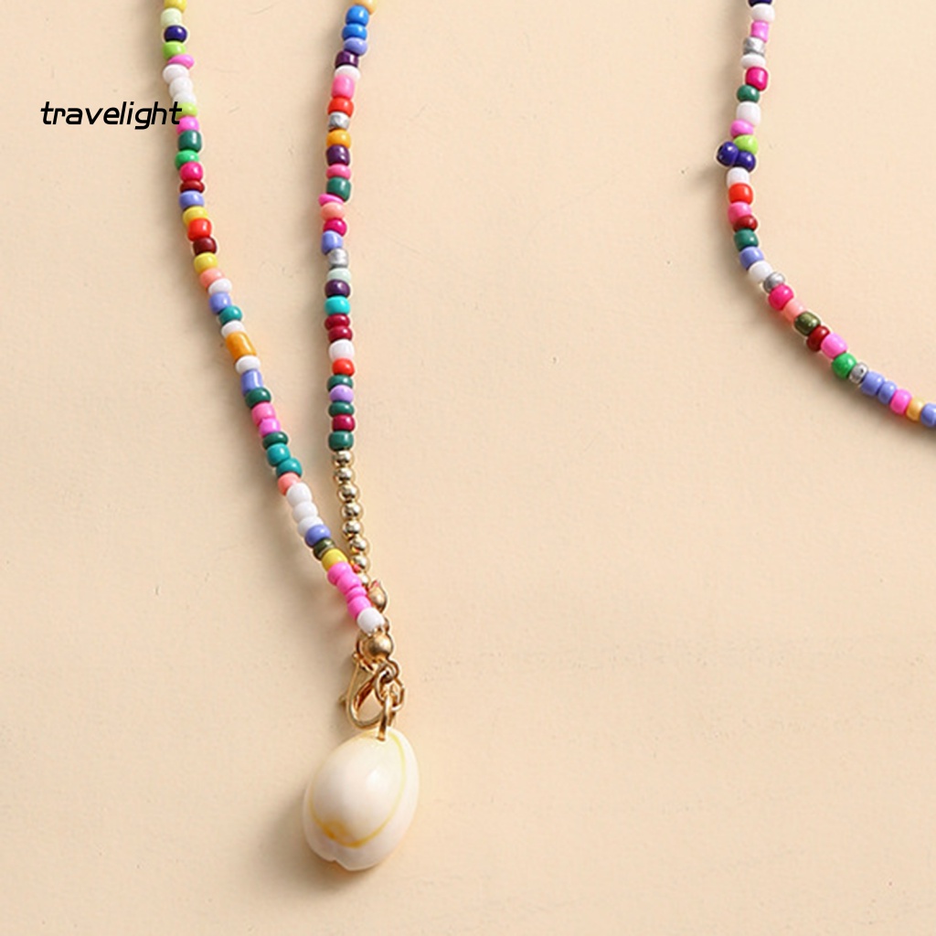 (Travelight) Vòng cổ Hai Lớp Handmade Thanh Lịch Cho Nữ