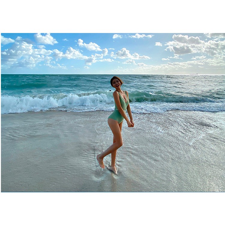 [HÀNG HOT] Bồ đồ Bikini liền thân khoét lưng - sang chảnh - tạo dáng sexy M02 | BigBuy360 - bigbuy360.vn