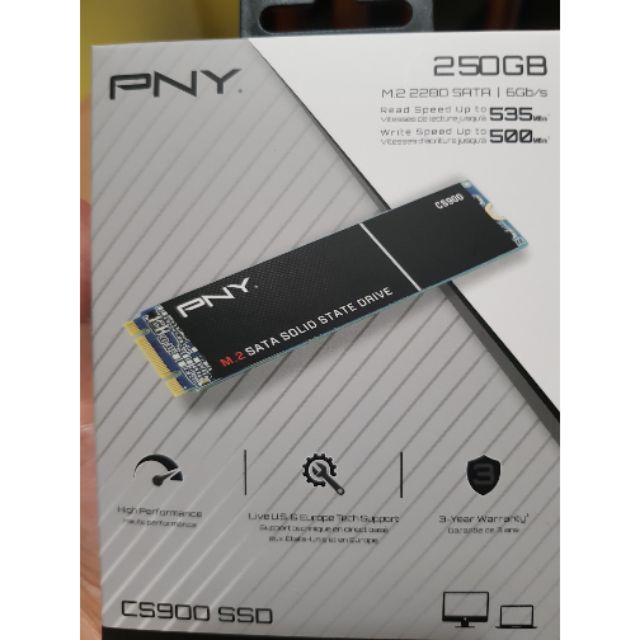 SSD PNY 250GB M2 SATA3