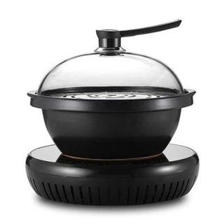 Bộ nồi hấp hơi công nghệ tì hiu đa năng ShinStar - Nồi sứ, lắp kính cường lực cao cấp 2020