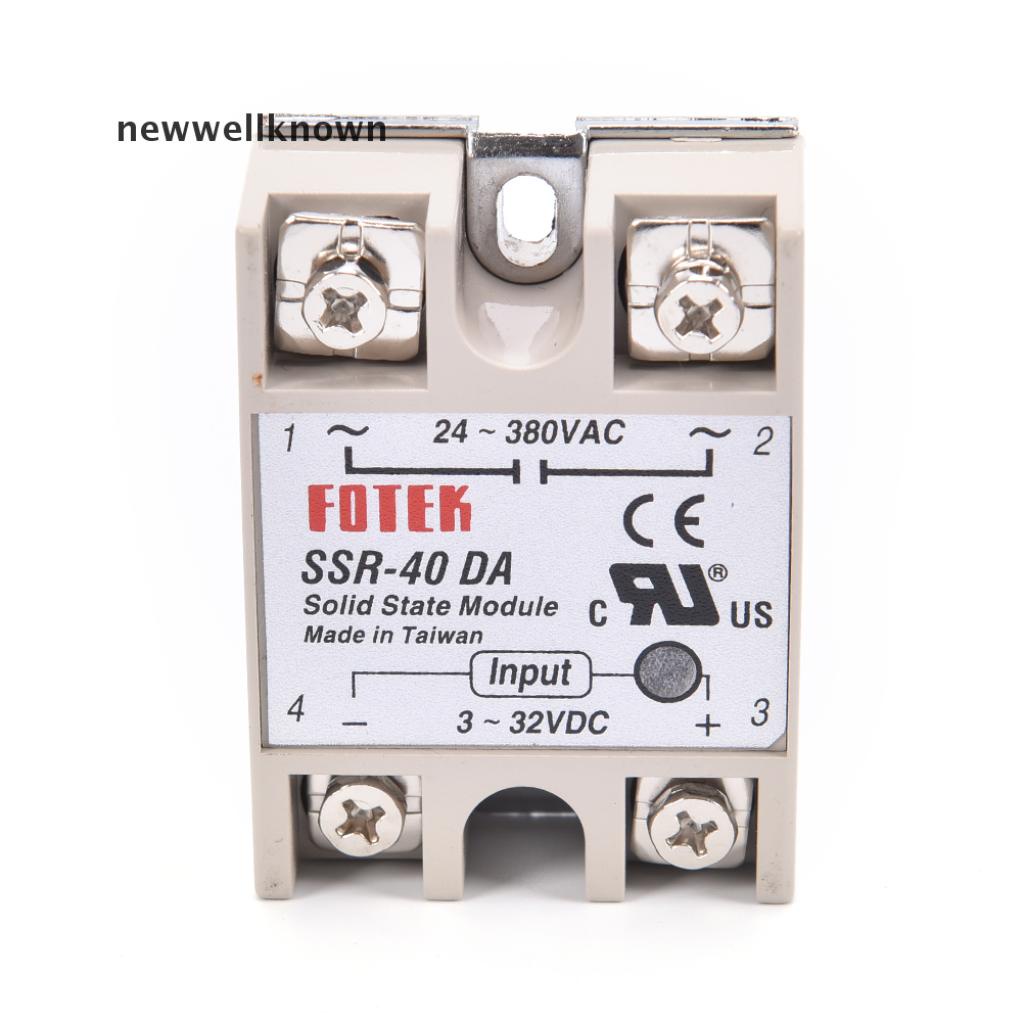 Bao Da Điện Thoại Bảo Vệ Cho Ssr 40a Ssr-40Da 40a Dc
