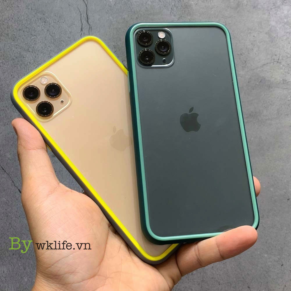 Ốp iPhone Chống Sốc Likgus Lưng Trong Suốt Cho 11 12 Pro Max Xs Max
