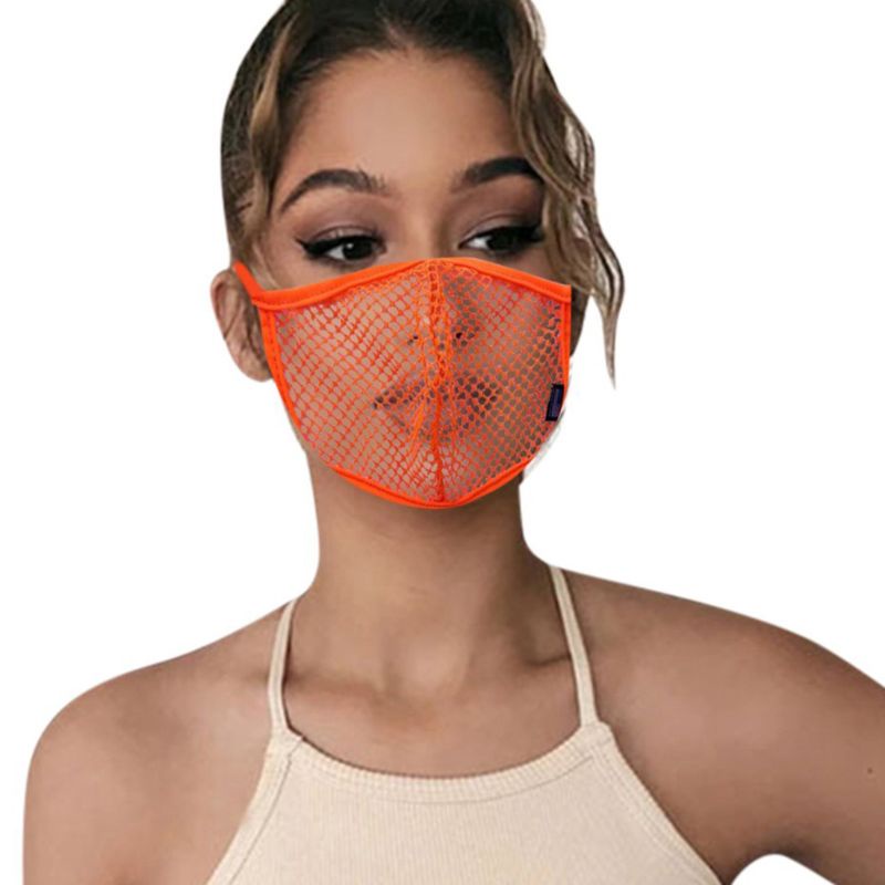 (Hàng Mới Về) Khẩu Trang Vải Lưới Thoáng Khí Chống Bụi Có Thể Giặt Và Tái Sử Dụng Ốp