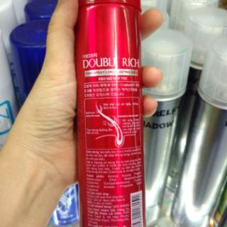 Keo xịt cứng tóc siêu dưỡng Double rich