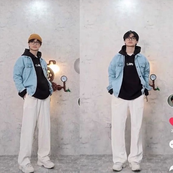 Áo Khoác Jean Nam Nữ Áo Jean Khoác Bò Phong Cách Trẻ Trung Xanh Đen Unisex - GUTADI