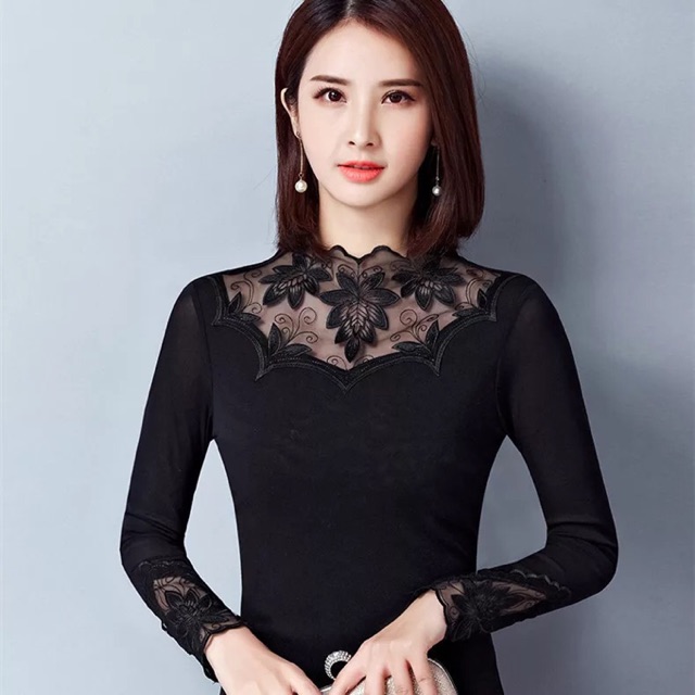 Áo ren lưới 2 lớp