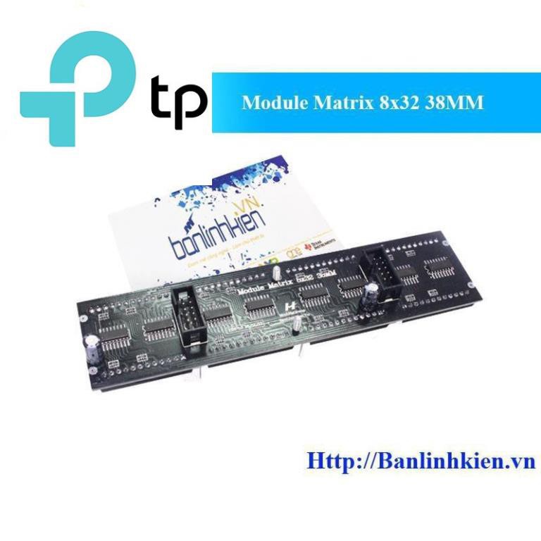 [TP] [Siêu Rẻ] [Mô đun] Module Matrix 8x32 38MM HC595 2 Màu MT-832-595-RG zin