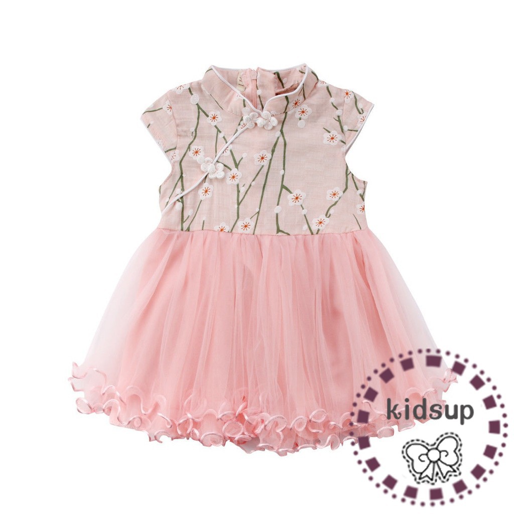 ✸ღ✸Kid Baby Girl Princess Party Wedding Bridesmaid Dress  Floral Skirt