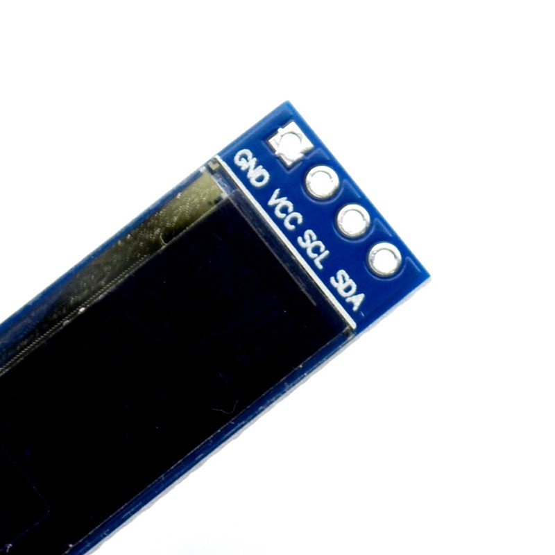 1 Mô Đun Hiển Thị Màn Hình OLED 0.91in IIC 0.91in OLED Trắng / Xanh Dương OLED 128X32 LCD LED SSD1306