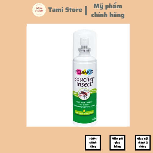 Xịt Chống Muỗi Pediakid Nội Địa Pháp 100ml