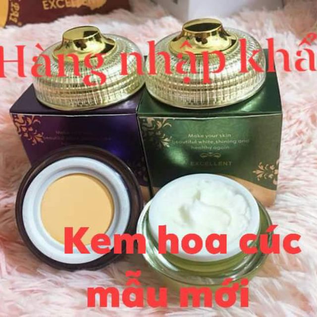 Kem hoa cúc paujenpai mẫu mới(1 cặp ngày đêm)