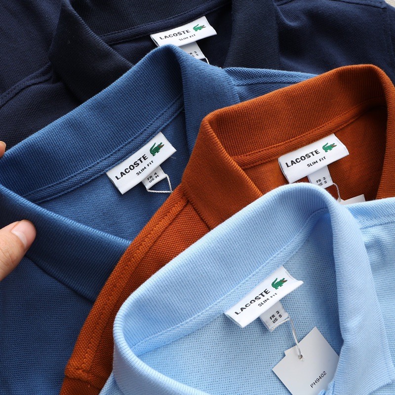Polo Lacoste Basic Chất Liệu Cotton Gai Cá Sấu Mềm Mịn | BigBuy360 - bigbuy360.vn