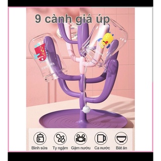 Giá úp bình sữa, khay úp bình sữa, Cây úp bình sữa