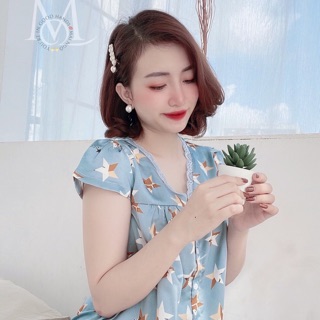 Bộ lụa cánh tiên lửng siêu xinh