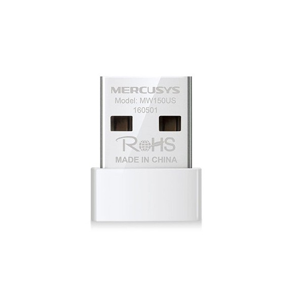 Bộ Thu Wifi 150Mbps Mercusys USB Nano Mini (MW150US)