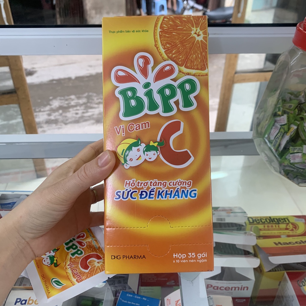 Kẹo Bipp C  cho bé -  gói 10 viên