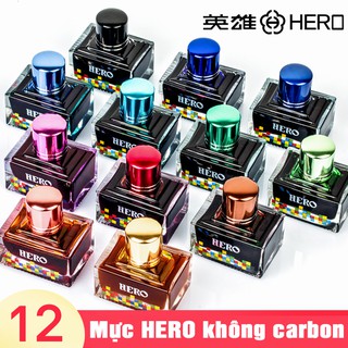 [HÀNG CHÍNH HÃNG ] Mực Hero đủ màu lọ 40ml