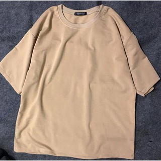 UNISEX - ÁO THUN TRƠN TAY LỞ MÀU TAN - OVERTEE