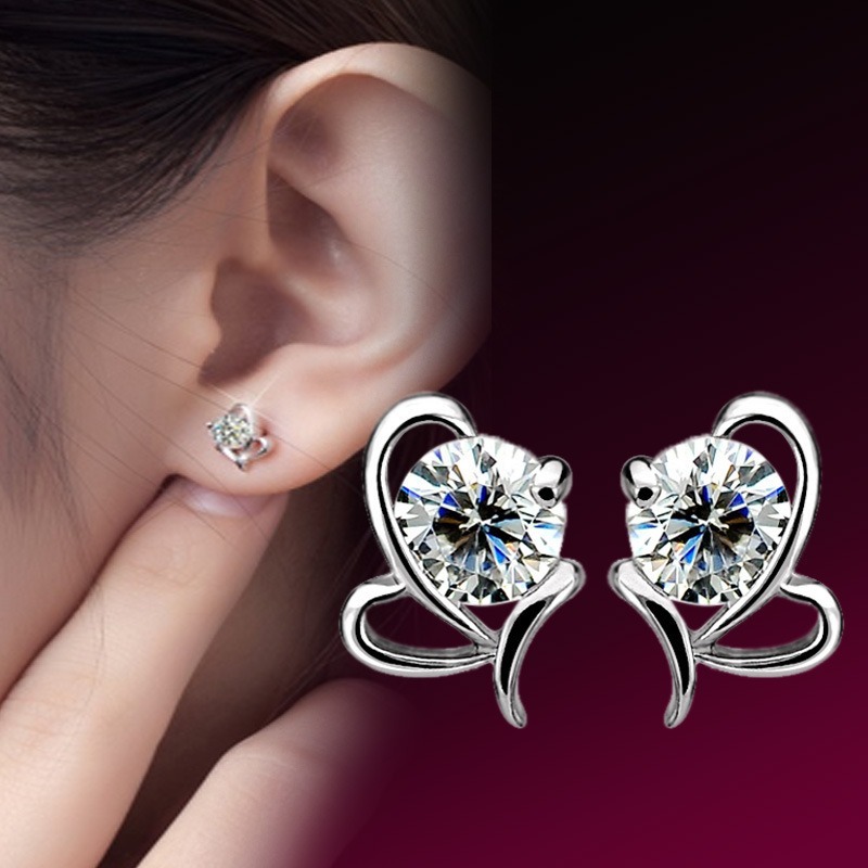 BUTTERFLY Khuyên Tai Nữ Trang Tạo Hình Độc Đáo
