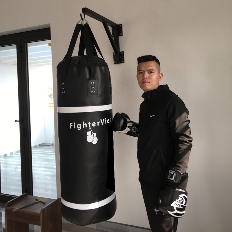 Bao Cát ProBoxing FighterViet 2022 -  Bao Đấm Bốc Chính Hãng Siêu Đầm (Đã Nhồi)