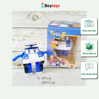 Bộ đồ chơi biến hình Robocar Poli 6 màu, biệt đội xe Poli