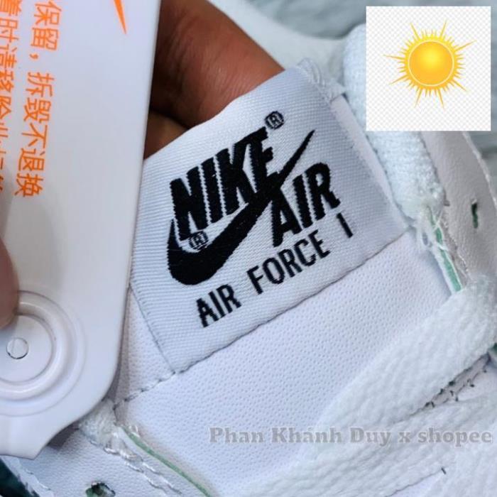 Giày Nike trắng đen air force 1 one black white nam nữ 👩‍❤️‍💋‍👩