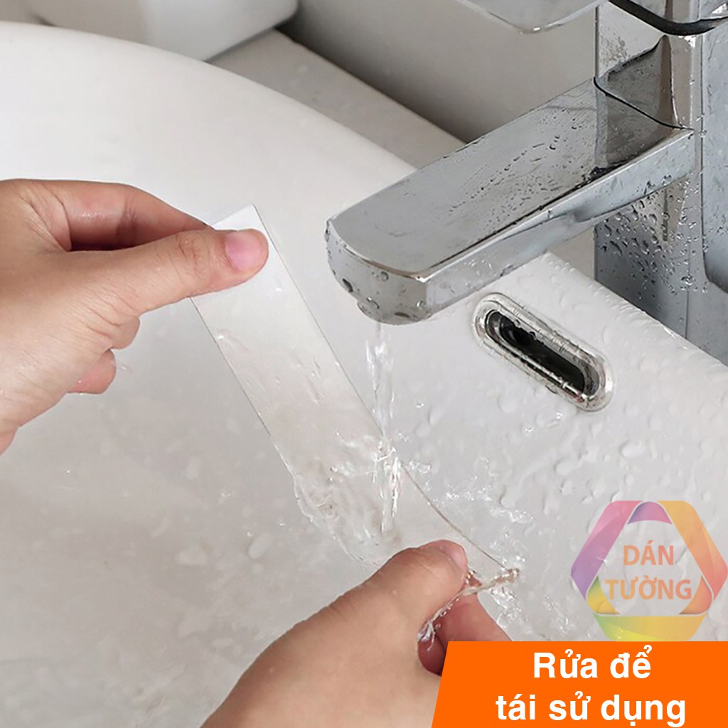 Cuộn băng keo 2 mặt acrylic siêu dính MDT , băng keo dán tranh gán gương treo tường đa năng _CBK