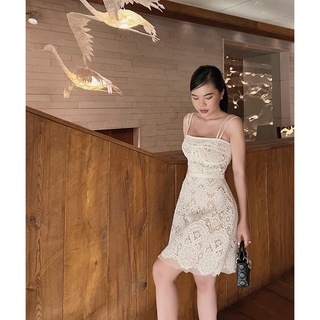 ĐẦM MINI REN 2 DÂY