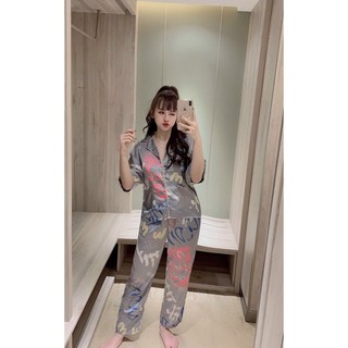 [MUA 2 GIẢM 30%] Đồ Bộ Lụa Satin - Tay Lửng Cánh Dơi Quần Dài (Phần 3)