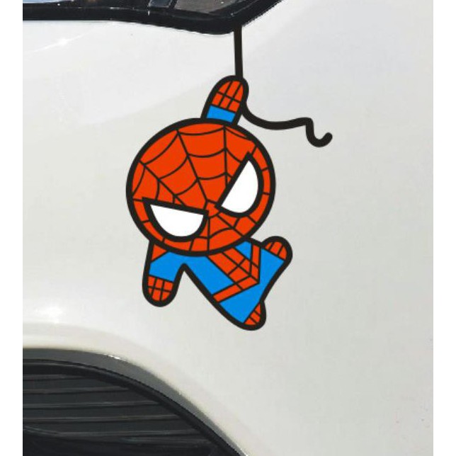 Siêu nhân nhện - hình dán trang trí xe ô tô