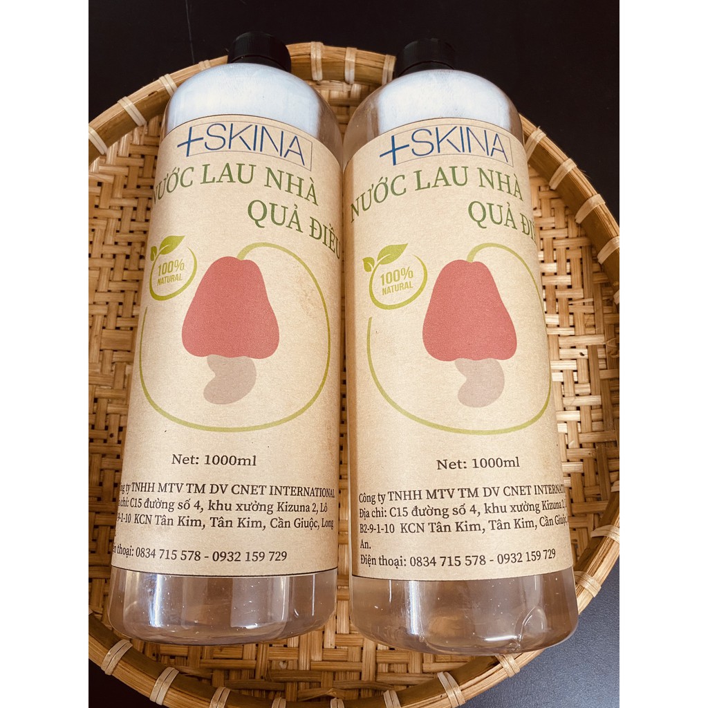 NƯỚC LAU SÀN CHIẾT XUẤT TỪ QUẢ ĐIỀU LÊN MEN