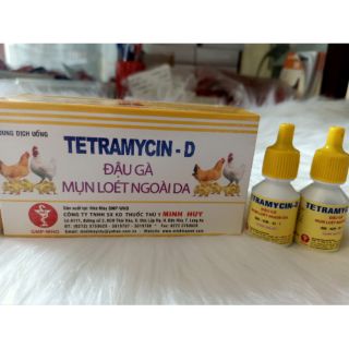 10 lọ  ĐẬU GÀ 10ml dùng tốt cho gà, gà đá, gà chọi, gà cảnh, cút, chim cảnh
