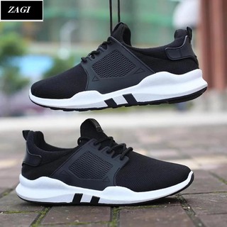 Giày sneaker nam chữ M, 2 vạch đế ZAGI 1250D