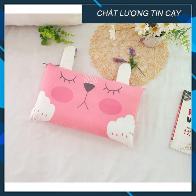 Gối massage cho bé chất vải cotton thoáng mát thấm hút mồ hôi - màu sắc dễ thương