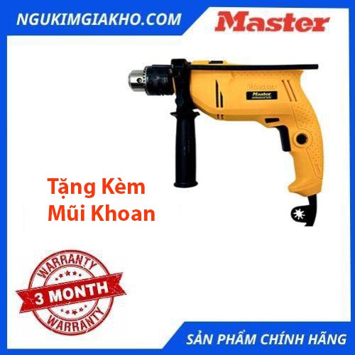 [HOT] Máy Khoan Bê Tông MASTER 13Ly 750W - MST 13-01 (TẶNG KÈM MŨI KHOAN)