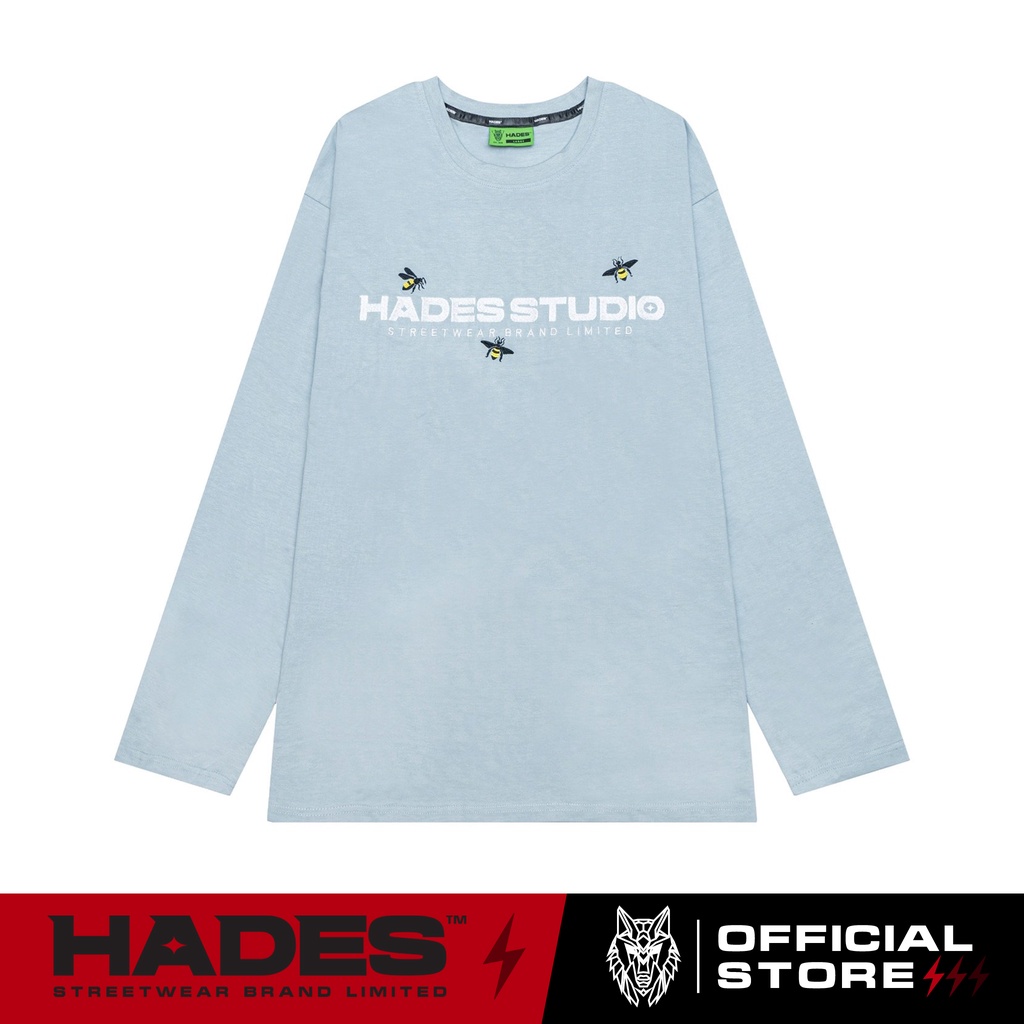 Áo Thun Tay Dài Unisex ESSENTIAL 100% Cotton HADES Brand Chính Hãng