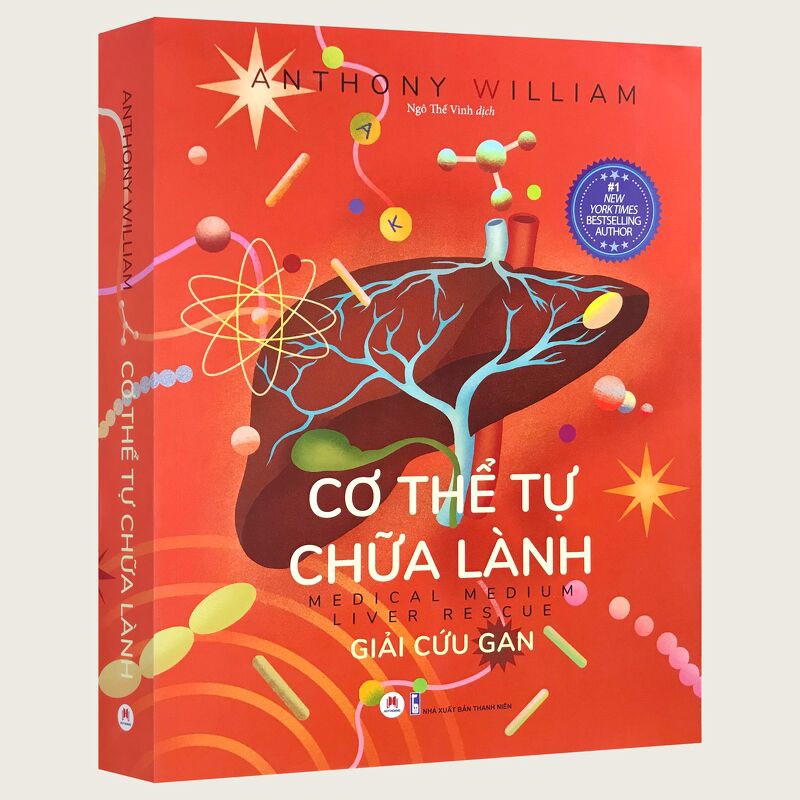 Sách - Cơ Thể Tự Chữa Lành - Giải Cứu Gan - Anthony William - Thanh Hà Books HCM