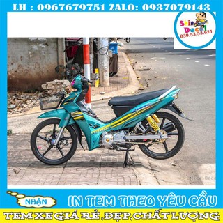 Tem rời Sirius xanh ngọc lục bảo tổ ong 1