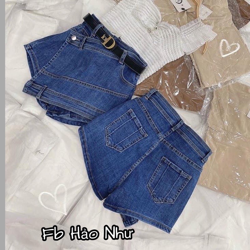 Chân váy jean đắp chéo | BigBuy360 - bigbuy360.vn