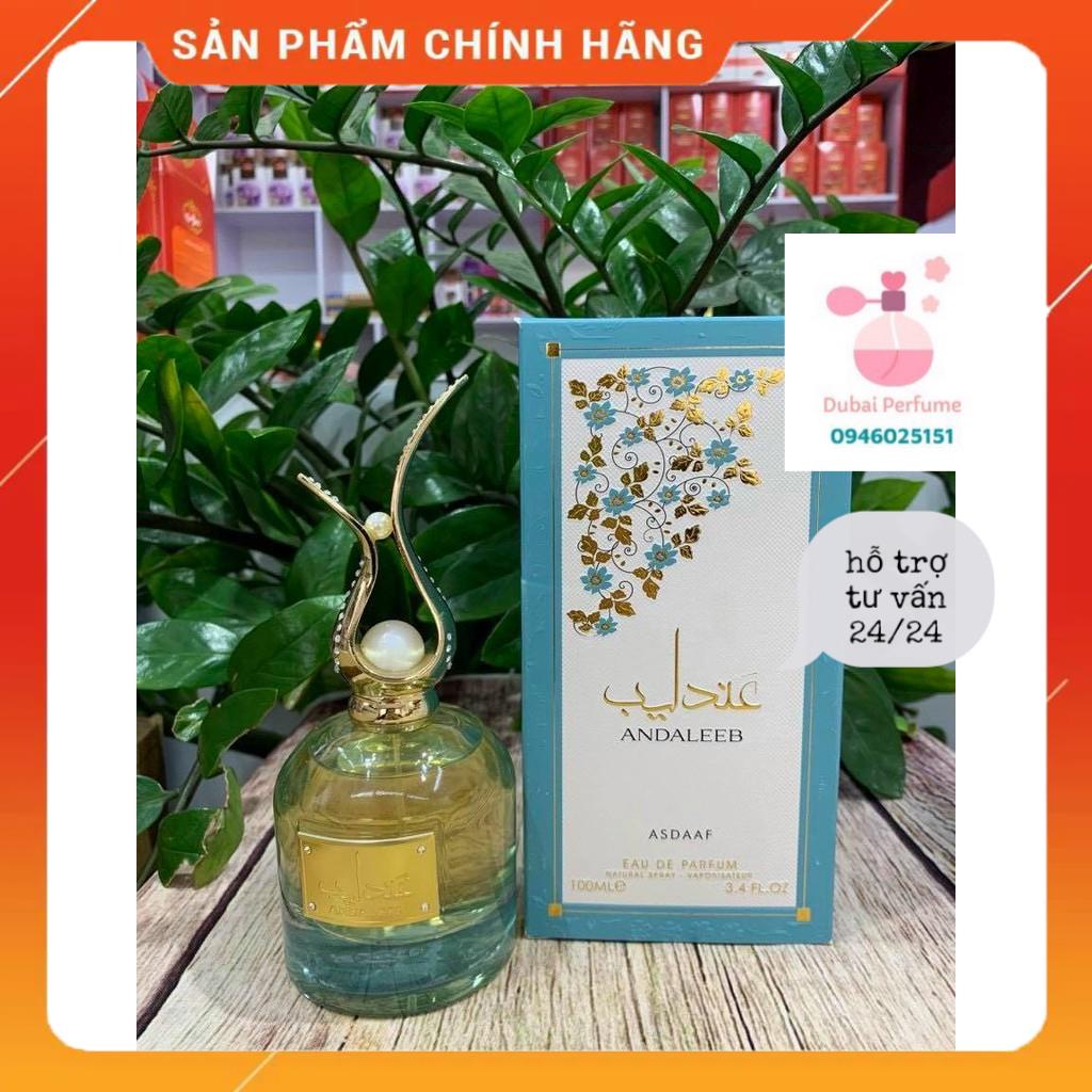 Nước Hoa Nội Địa Dubai ANDALEEB Cho Nữ 100ml Thơm mát, dịu ngọt- Hàng chính hãng số 1