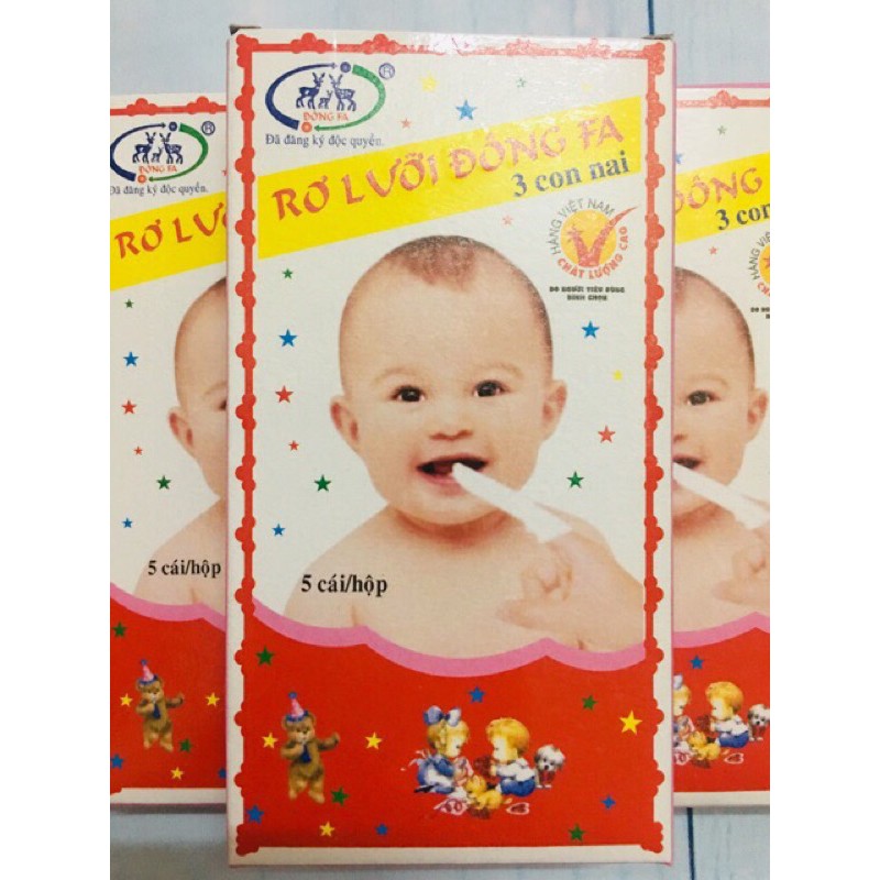 1 hộp rơ lưỡi Đông Fa