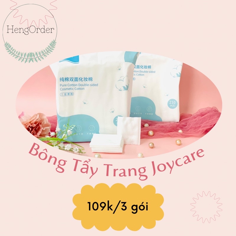 BÔNG TẨY TRANG JOYCARE 630 miếng