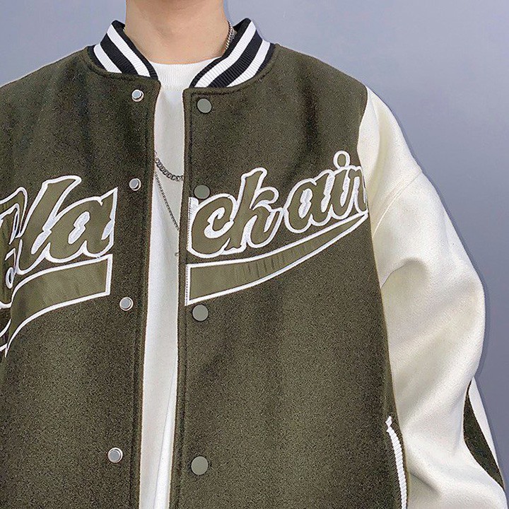 Áo Khoác Bomber Nỉ Ngoại Hình Chú Bé (BB200 - Kèm Ảnh Thật)