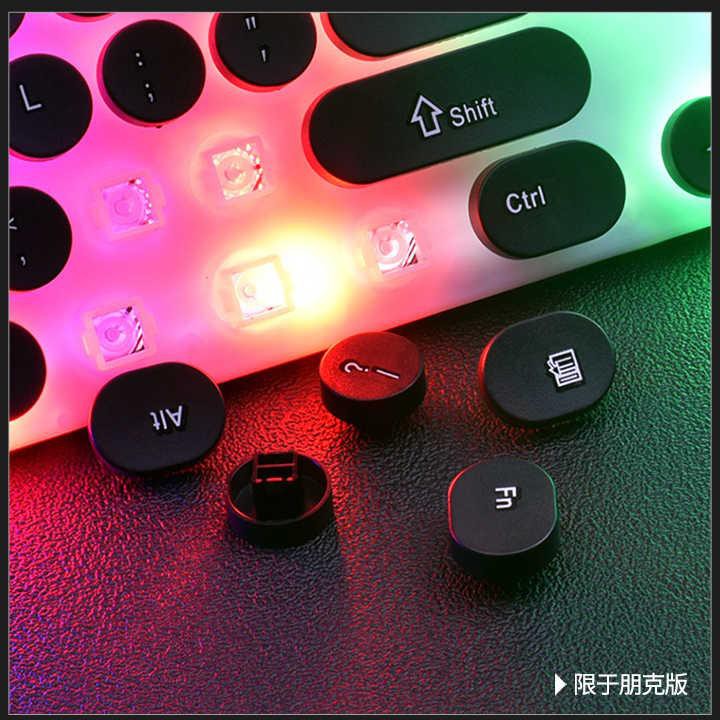 Bộ phím + chuột K-SNAKE K4 chuyên Game nút tròn đèn led nền siêu đẹp