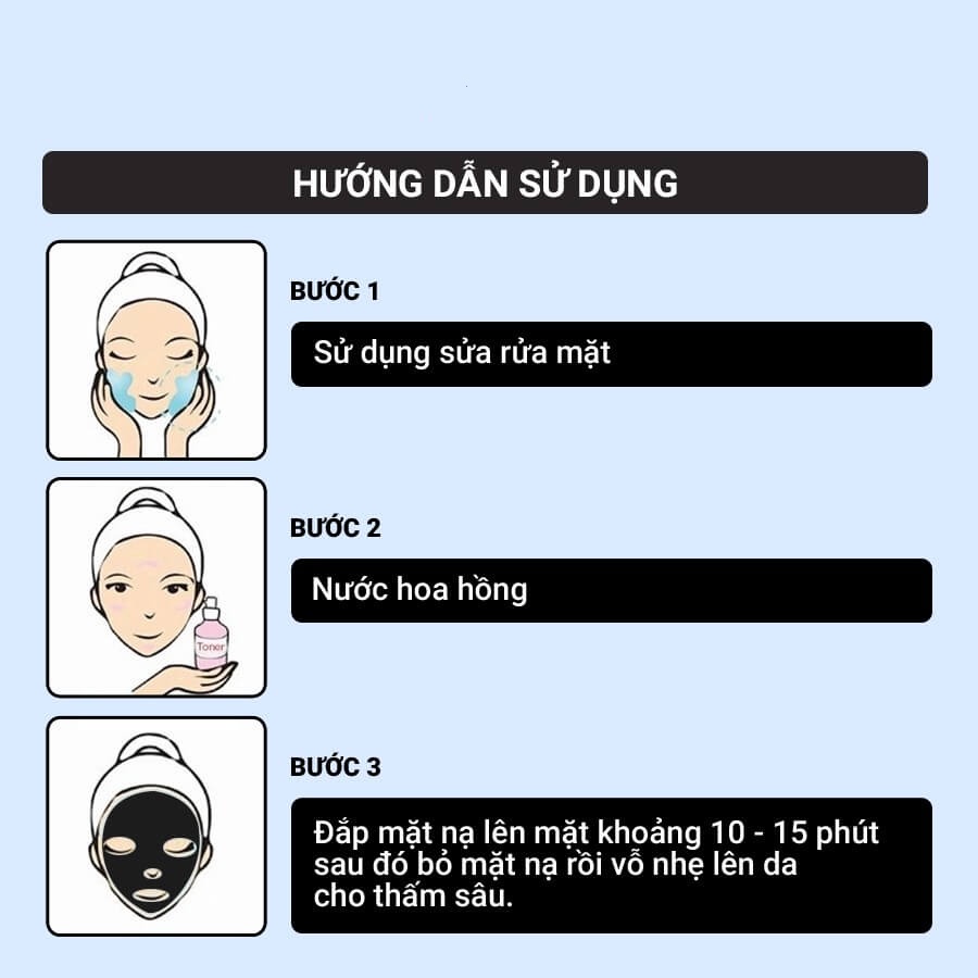 Mặt Nạ Thải Độc Than Tre Hoạt Tính Bioaqua
