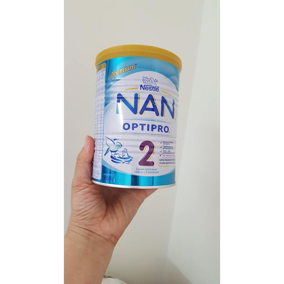 Sữa NAN Số 1,2, 3, 4 Hộp 400g (Nga)