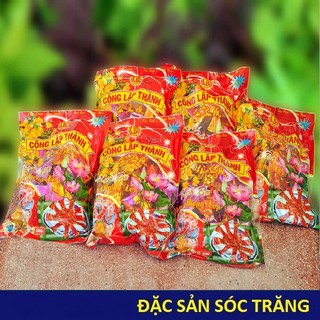 Kẹo Đậu Phộng Xốp - Kẹo Thèo Lèo Mềm - ĐẶC SẢN SÓC TRĂNG - Công Lập Thành - Rất Ngon Thích Hợp Làm Quà [GÓI 300GRAM]