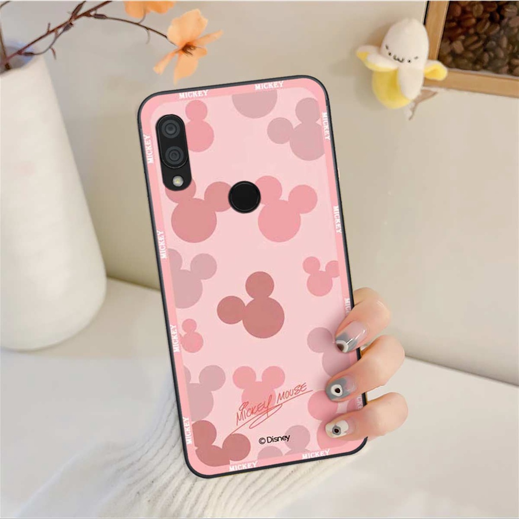 Ốp lưng điện thoại Xiaomi Redmi 7 hình mic key min nie mouse thời trang, vỏ ốp rẻ đẹp