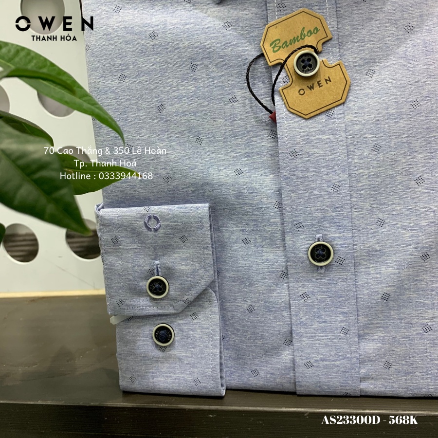 OWEN - Áo sơ mi dài tay Owen - Hàng mới về - AS23300D