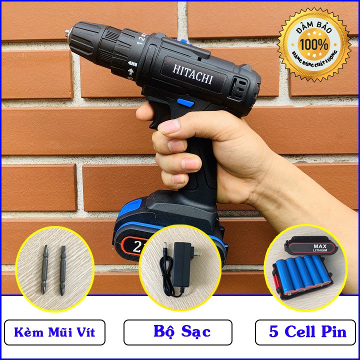 Khoan pin 26V Nhật Bản. 2 Pin Siêu Khỏe